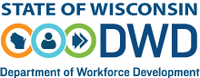 DWD logo and link to DWD homepage